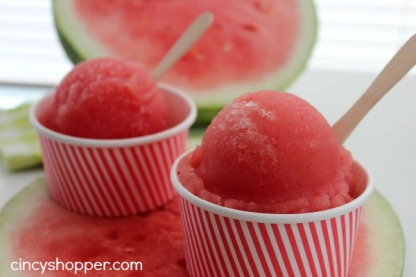 Watermelon-Sorbet-Recipe blog red summer icy treat pinterest